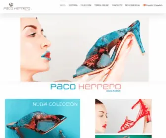 Pacoherrero.es(Paco Herrero) Screenshot