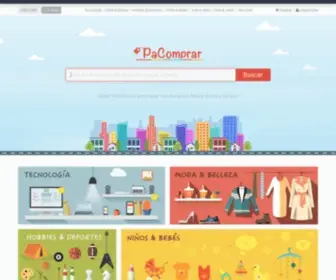 Pacomprar.cl(Comparar precios de productos y servicios) Screenshot