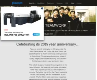 Pacomprinting.com(Pacomprinting) Screenshot