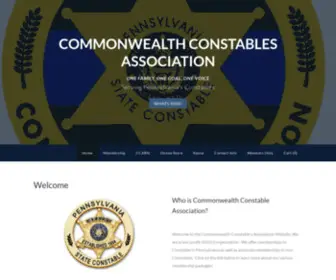 Paconstable.us(Commonwealth Constable Assoc) Screenshot