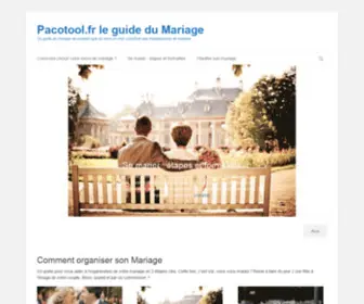 Pacotool.fr(Le guide du Mariage) Screenshot