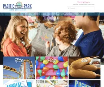 PacPark.com(Pacific Park®) Screenshot