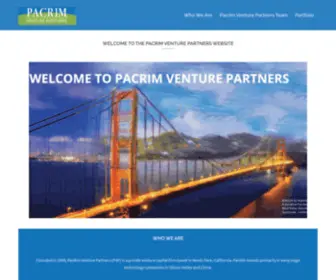 Pacrimpartners.com(PacRim Venture Partners) Screenshot