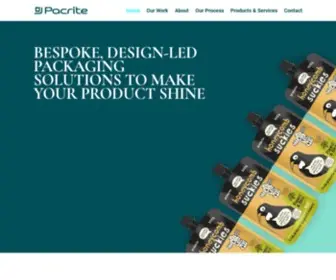 Pacrite.co.nz(Custom Packaging Solutions) Screenshot