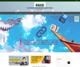 Pacs.ph(Philippine Association for Chinese Studies) Screenshot
