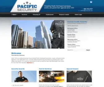 Pacsecurity.com(Pacific Security) Screenshot