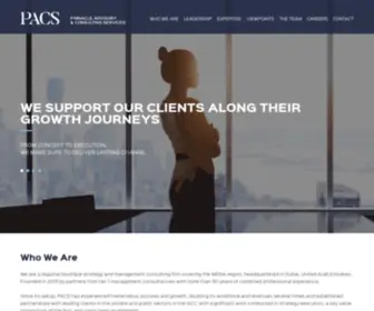 Pacsmena.com(PACS) Screenshot