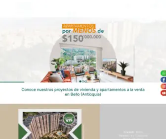 Pactar.co(Conoce nuestros proyectos de vivienda en Bello) Screenshot