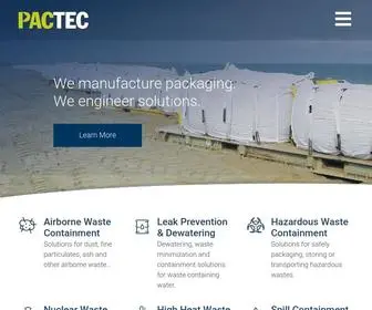 Pactecinc.com(PacTec, Inc) Screenshot