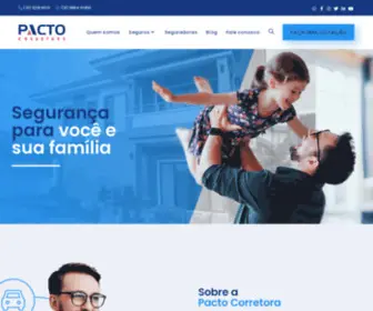 Pactocorretora.com.br(PACTO Corretora de Seguros) Screenshot