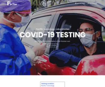 Pactoxlabs.com(Pactoxlabs) Screenshot