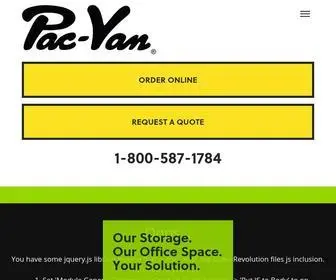 PacVan.com(Conex Boxes) Screenshot