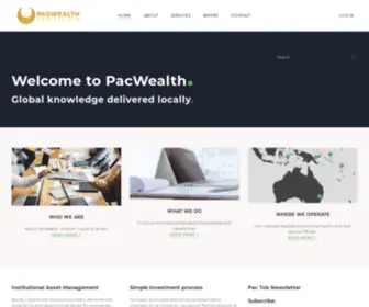 Pacwealthcapital.com(PacWealth Capital) Screenshot