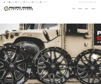 Pacwheel.com(Pacific Wheel Distributors) Screenshot