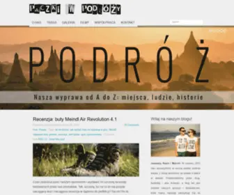 Paczkiwpodrozy.pl(Podróż poślubna dookoła świata) Screenshot