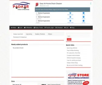 Padaar.com(Padaar-tractors, car booking india,car reviews, bike reviews,car comparison,manufacturing plants,small scale machines) Screenshot