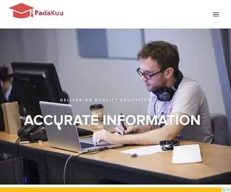 Padakuu.com(One step forward to your education) Screenshot