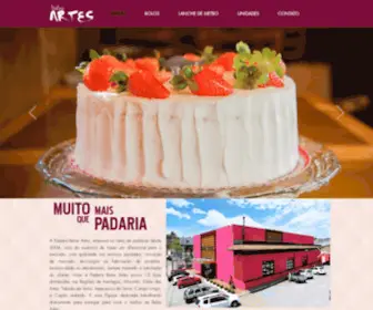 Padariabelasartes.com.br(Padaria Belas Artes) Screenshot