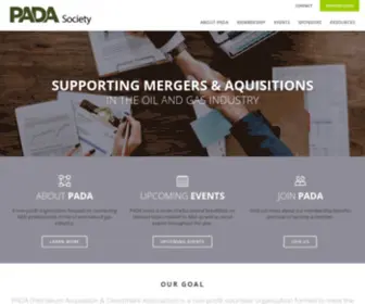 Padasociety.com(PADA Society) Screenshot