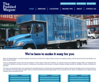 Paddedwagon.com(The Padded Wagon) Screenshot