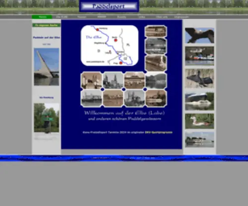 Paddelsport.de(Elbe) Screenshot