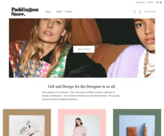 PaddingtonStore.com(Giftware & Design) Screenshot