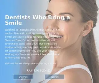 Paddisondentalgroup.com(Paddison Dental Group) Screenshot