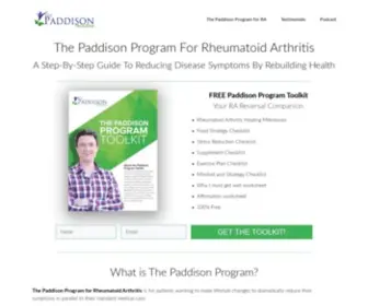 Paddisonprogram.com(Paddison Program) Screenshot