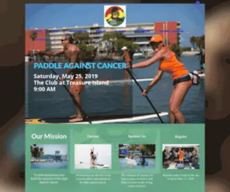 Paddleagainstcancer.org(Paddle Against Cancer) Screenshot