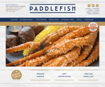 Paddlefishrestaurant.com(Paddlefish Restaurant) Screenshot