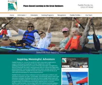 Paddleflorida.org(Paddle Florida) Screenshot