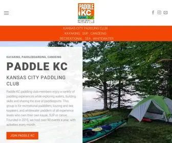 Paddlekc.com(PADDLE KC Kansas City Paddling Club) Screenshot