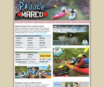 Paddlemarco.com(Paddle Marco) Screenshot