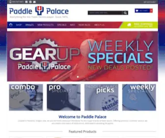 Paddlepalace.com(Table Tennis) Screenshot