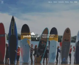 Paddlesculpt.com(Stand Up Paddleboard & Rowing Fitness) Screenshot