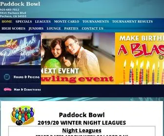 Paddockbowl.com(Paddock Bowl) Screenshot