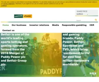 Paddypowerbetfair.com Screenshot