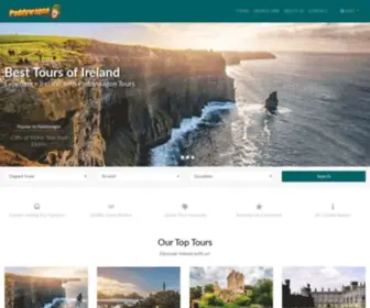 Paddywagontours.com(Day Tours of Ireland) Screenshot