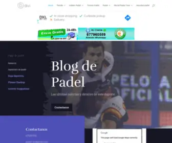 Padel1.es(Blog Padel) Screenshot