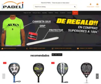 Padeli.es(Tienda de Padel Online) Screenshot