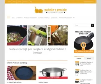 Padelleepentole.it(Pentole e Padelle da Cucina) Screenshot