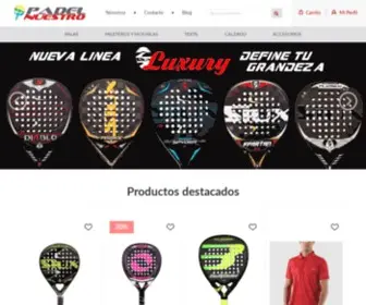 Padelnuestro.com.mx(Padel Nuestro) Screenshot