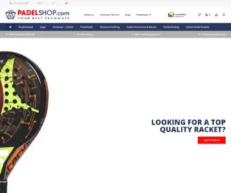 Padelshop.com(The only real PadelShop) Screenshot