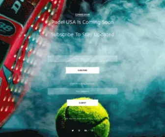 Padelusa.com(Padel USA) Screenshot