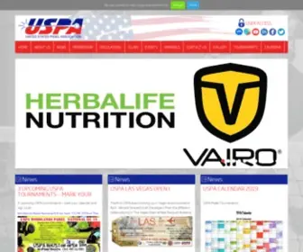 Padelusa.org(UNITED STATES PADEL ASSOCIATION) Screenshot