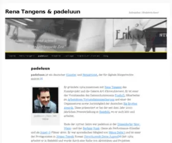 Padeluun.de(Rena Tangens & padeluun) Screenshot