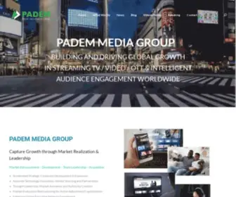 Pademmediagroup.com(Padem Media Group) Screenshot