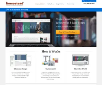 Padestal.com(Free Website Building Software) Screenshot