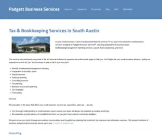 Padgettaustin.com(Padgett Business Services) Screenshot