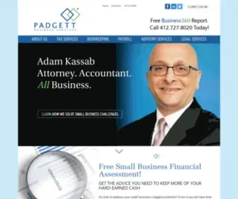 Padgettpgh.com(Padgett Business Services) Screenshot